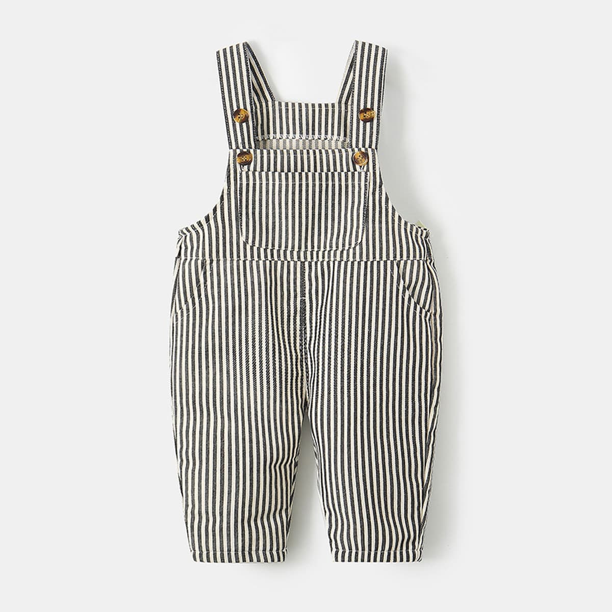 Детские весенне-осенние комбинезоны для мальчиков, уникальный полосатый комбинезон для малышей, корейские универсальные...