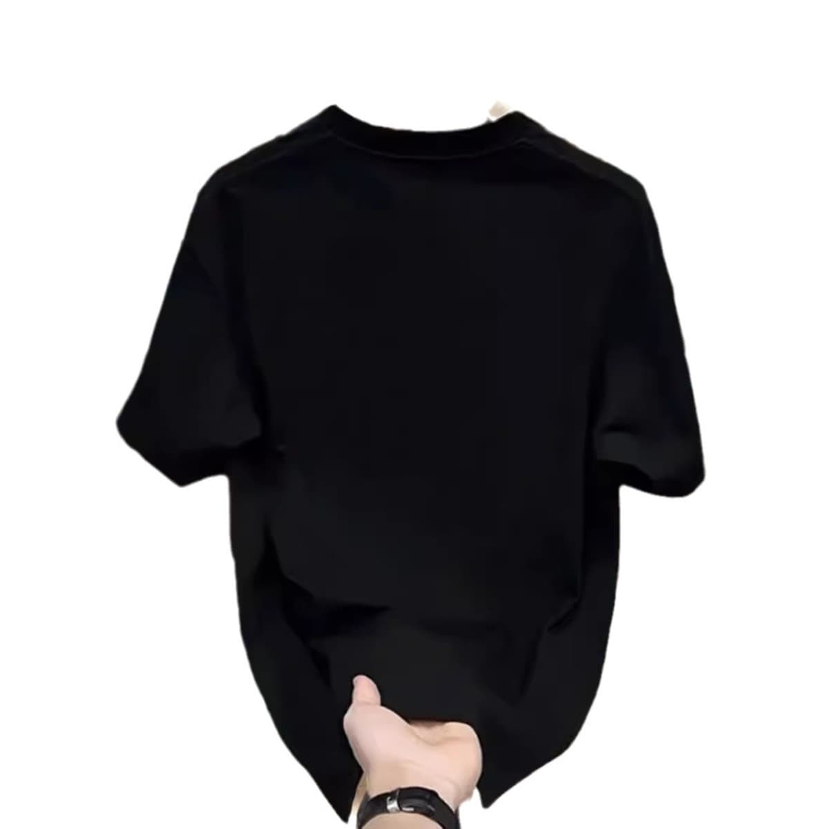 С короткими рукавами мужской красный прилив бренд летом американская красавчик красавчик футболка для юношей и девушек tins...