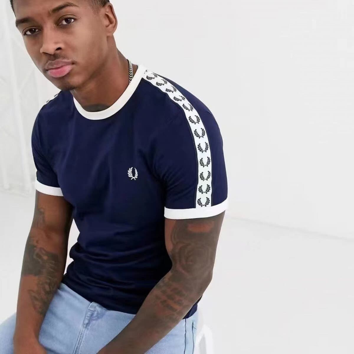 Летняя хлопковая поло-рубашка, повседневная мужская рубашка с коротким рукавом, бесплатная доставка, тяжелая вышивка на...