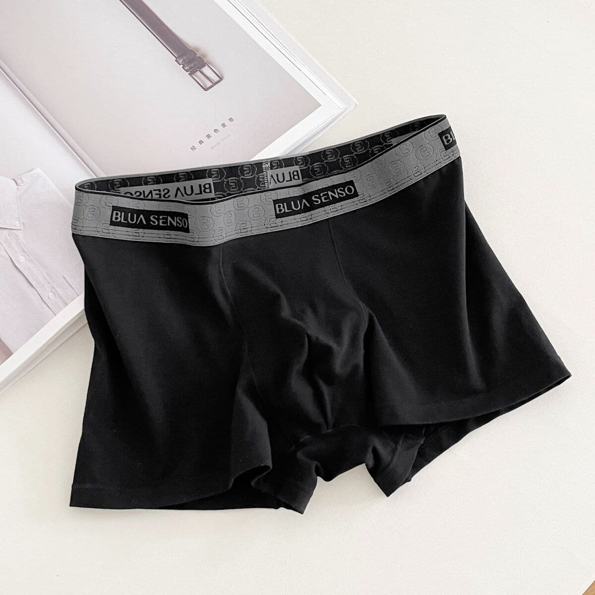 Мужские трусы-боксеры из длинноволокнистого хлопка Синьцзянь, 100% хлопок, дышащие, комфортные, с антибактериальной...