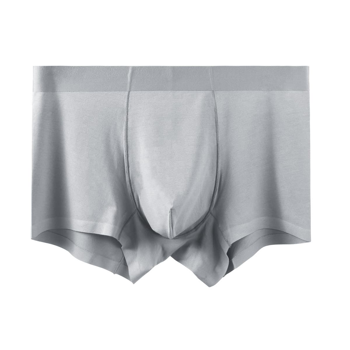 Графеновая промежность Мужские угловые брюки Модаль Бесшовные трусики Мужские шорты средней талии Четыре угловых брюки