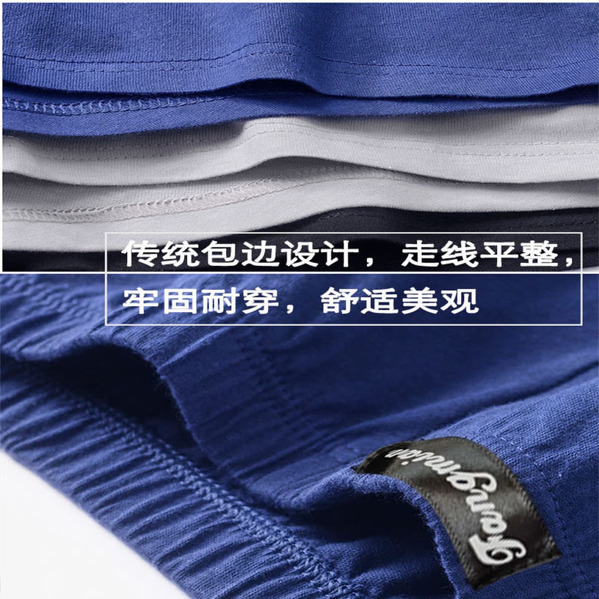 Мужское нижнее белье Хлопковые боксеры для мальчиков Хлопковые дышащие мужские шорты Боксеры для подростков Брюки больших...