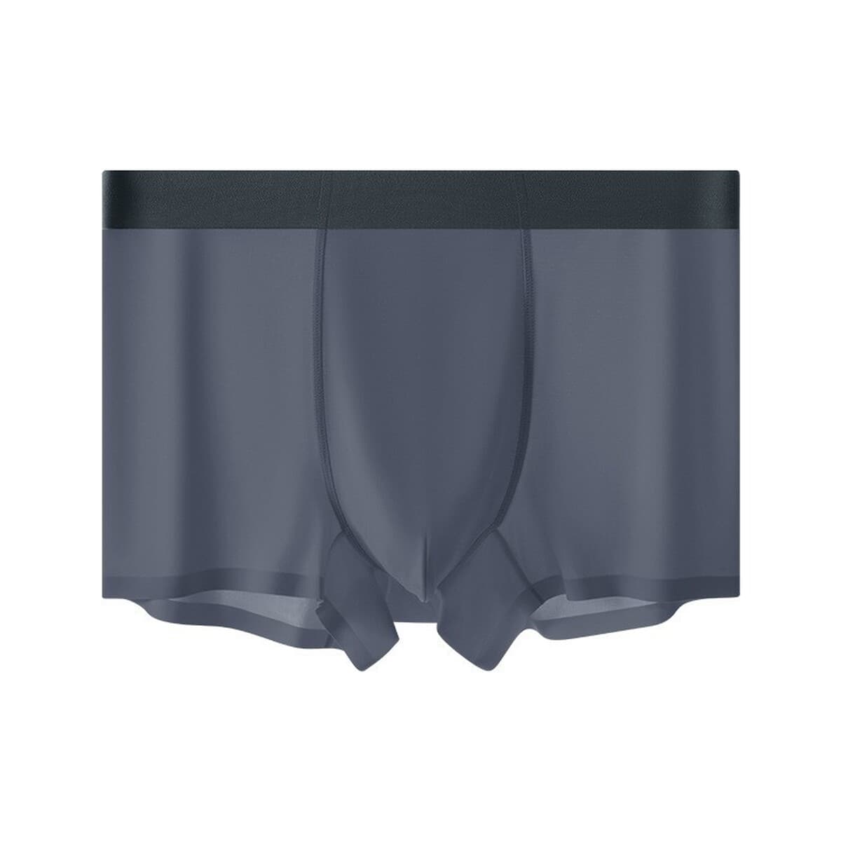 Летнее мужское нижнее белье из ледяного шелка, большие размеры, дышащие, антибактериальные боксеры, тонкие, студенческие...