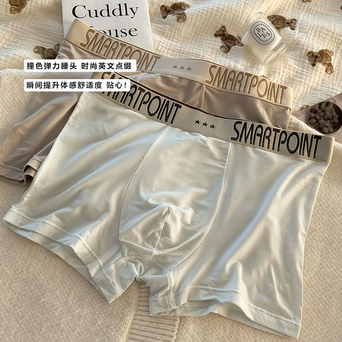 Мужское нижнее белье мужское модаль средняя талия большой размер антибактериальные дышащие мальчики без следов мужские...