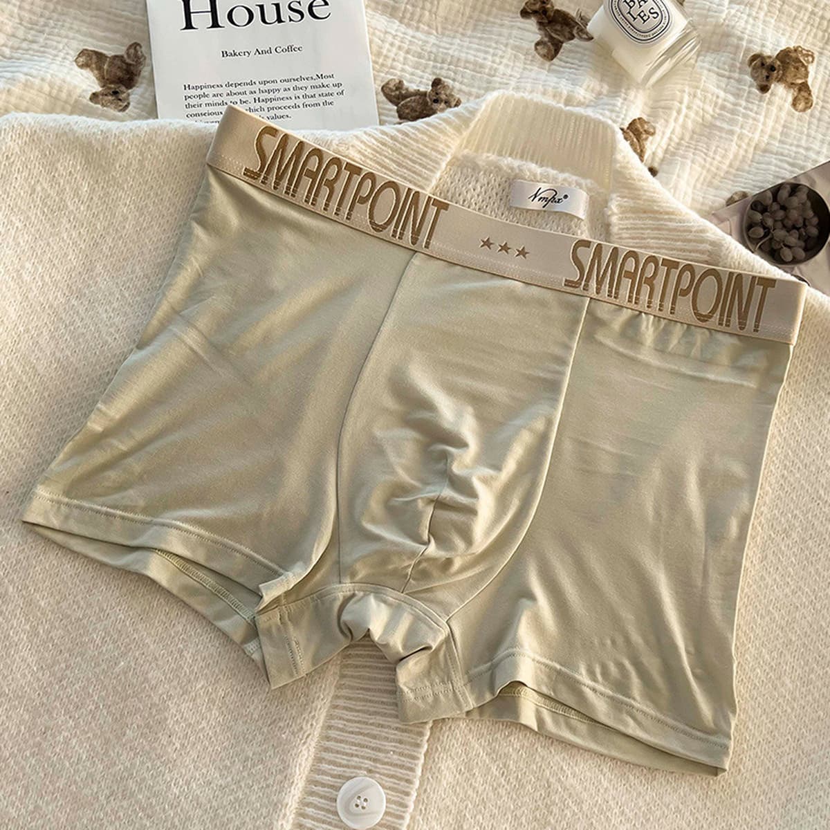 Мужское нижнее белье мужское модаль средняя талия большой размер антибактериальные дышащие мальчики без следов мужские...