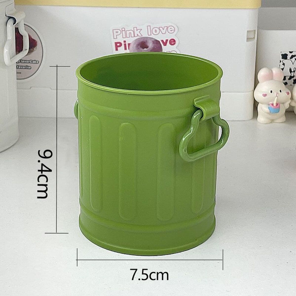 Забавный держатель для ручек большой емкости, студенческий настольный ящик для хранения, офисный ящик для девочек, детей,...