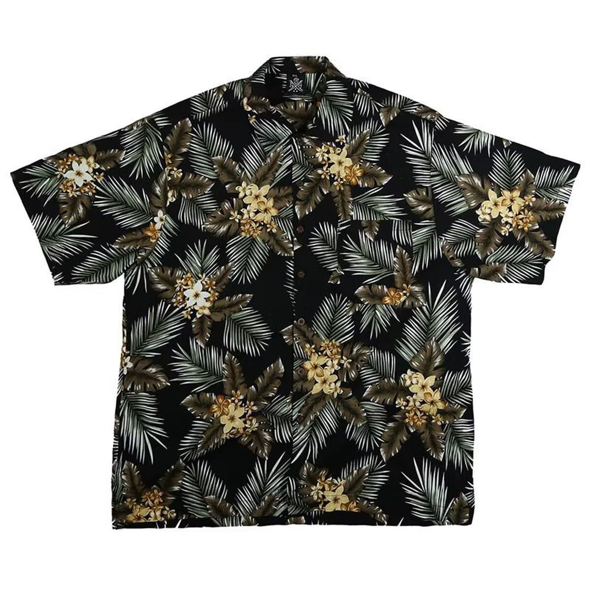 Гавайская цветочная рубашка мужская с короткими рукавами ледяной шелк прилив пляжная рубашка летняя тонкая свободная куртка...