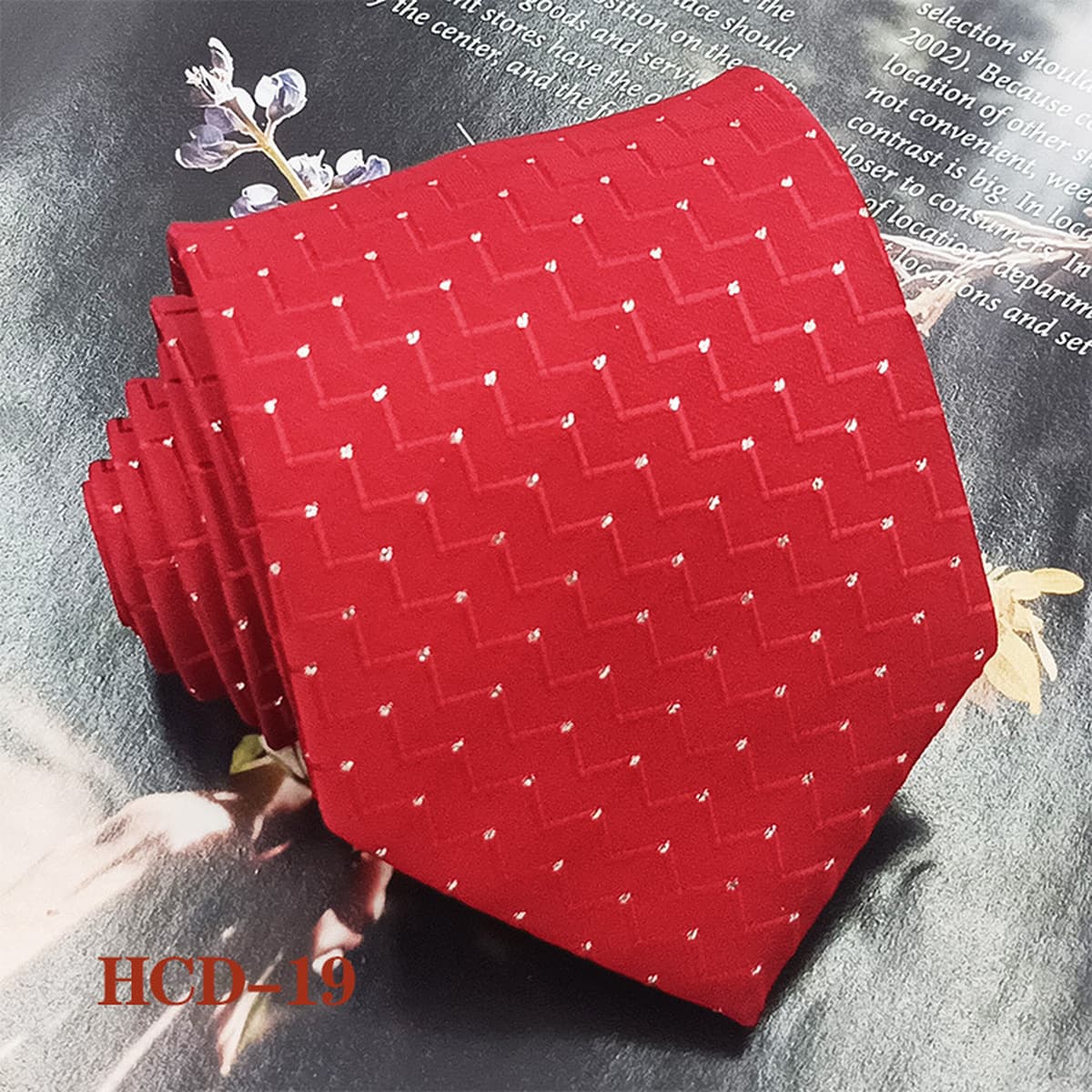 Фабрика в наличии мужской галстук красный свадебный жених шафер жаккардовый окрашенный в пряжу полиэфирный галстук ручной...