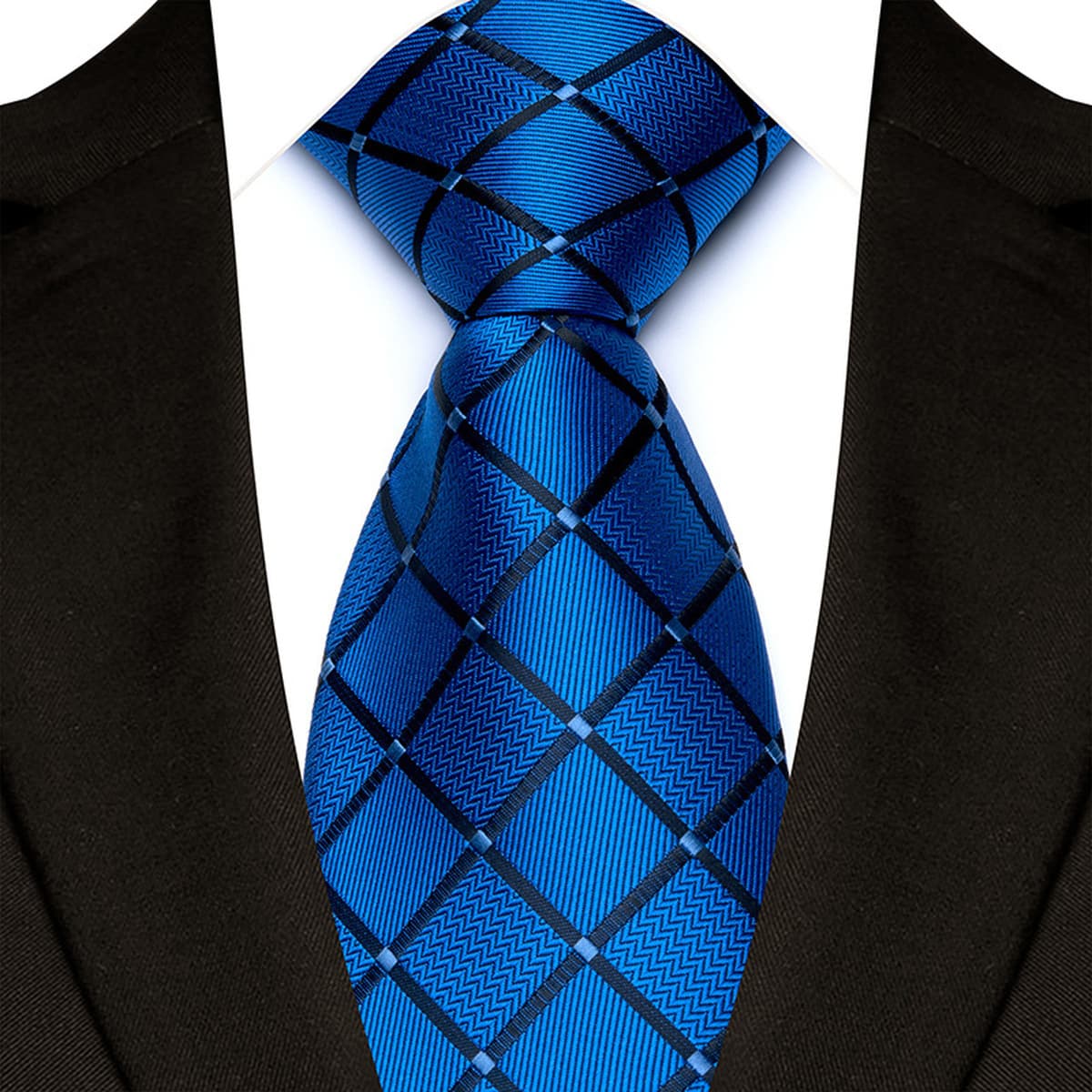 Готовая поставка классических однотонных мужских галстуков в клетку от производителя, деловых повседневных свадебных...