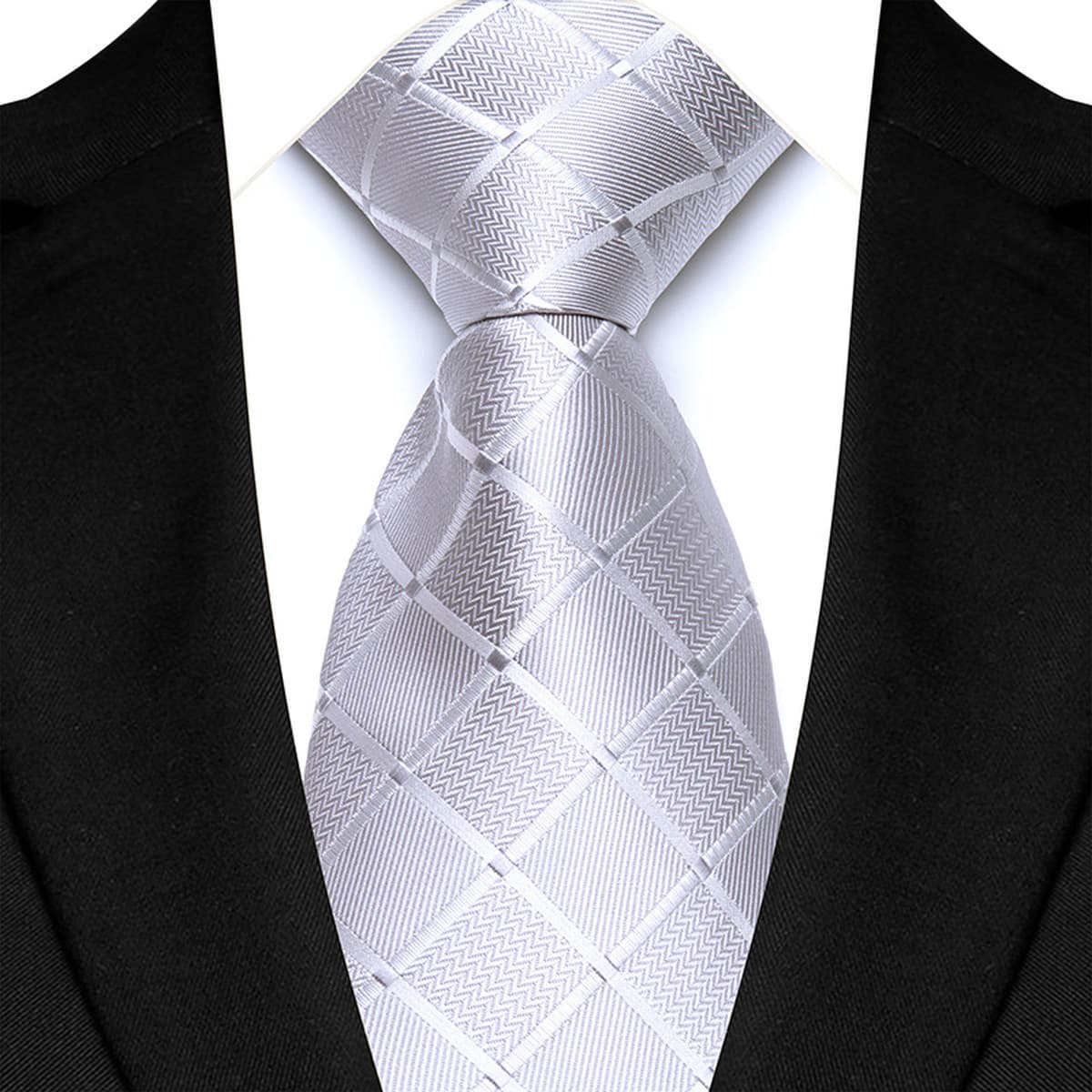 Готовая поставка классических однотонных мужских галстуков в клетку от производителя, деловых повседневных свадебных...