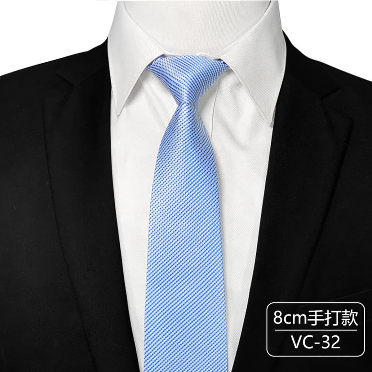 Источник производителей деловой формальный галстук мужской 8 см Свадебный Жених работа защитные полосы для узора логотипа