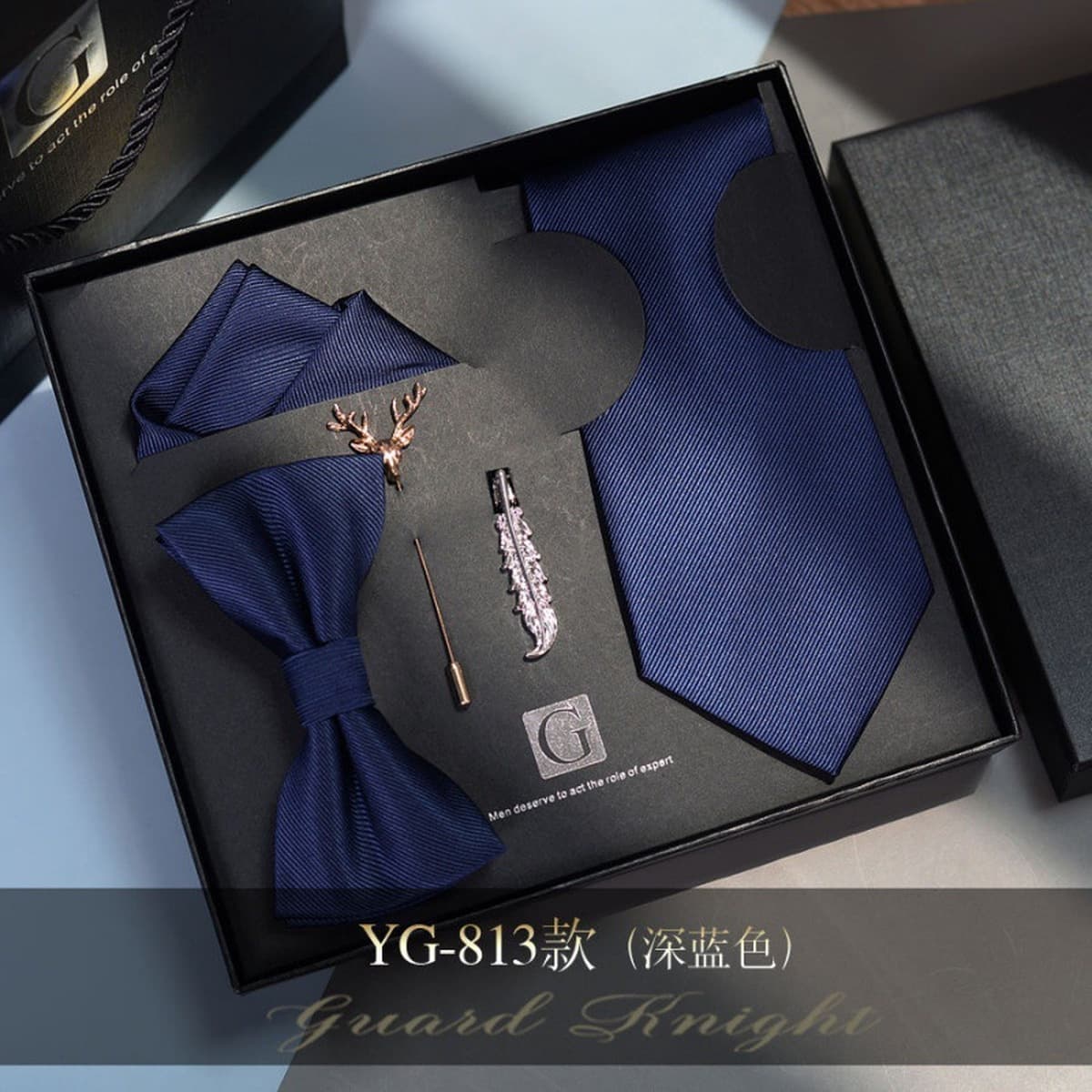 Костюм с галстуком, мужской свадебный костюм для жениха, костюм для жениха, официальная подарочная коробка, галстук-бабочка,...