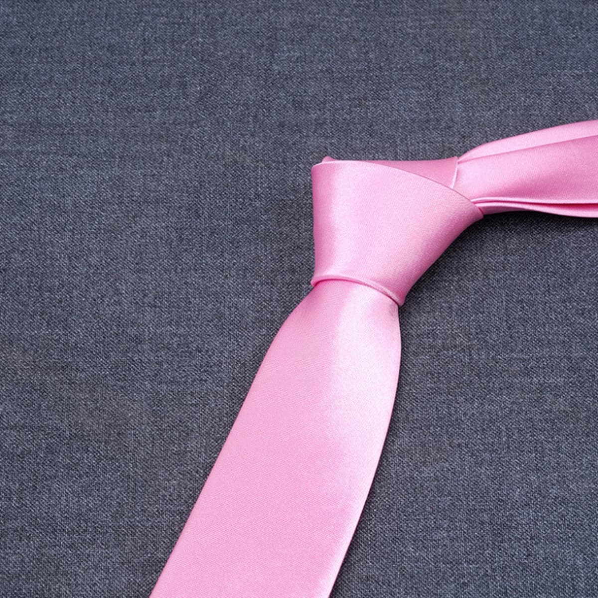Галстук из сатина 8 см, однотонный синий галстук для мужчин, для свадьбы, бизнеса, однотонный, для женихов и свидетелей