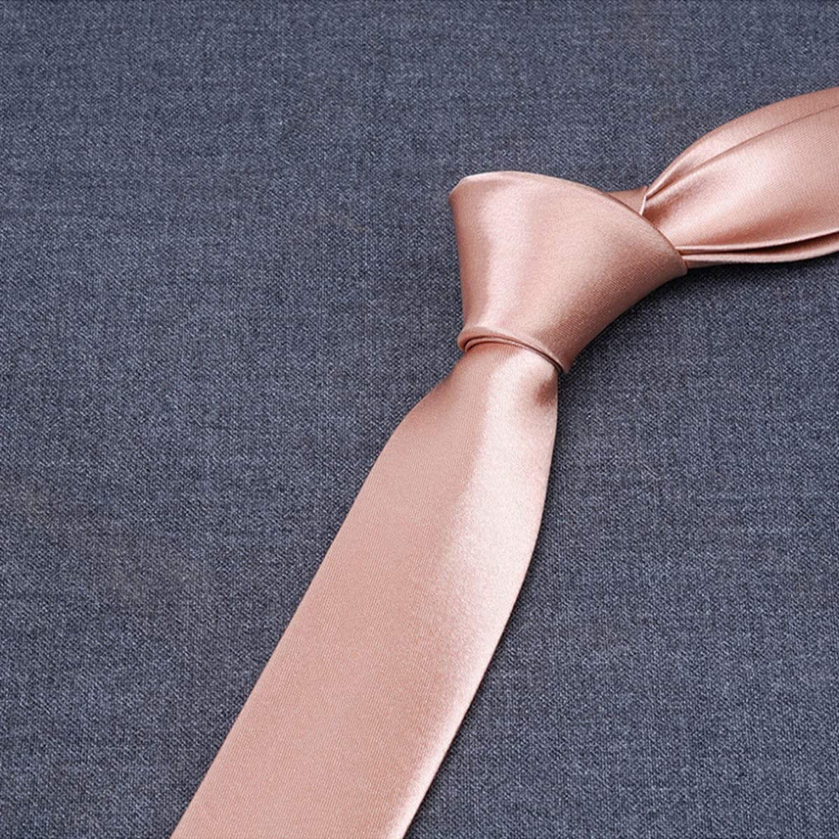 Галстук из сатина 8 см, однотонный синий галстук для мужчин, для свадьбы, бизнеса, однотонный, для женихов и свидетелей