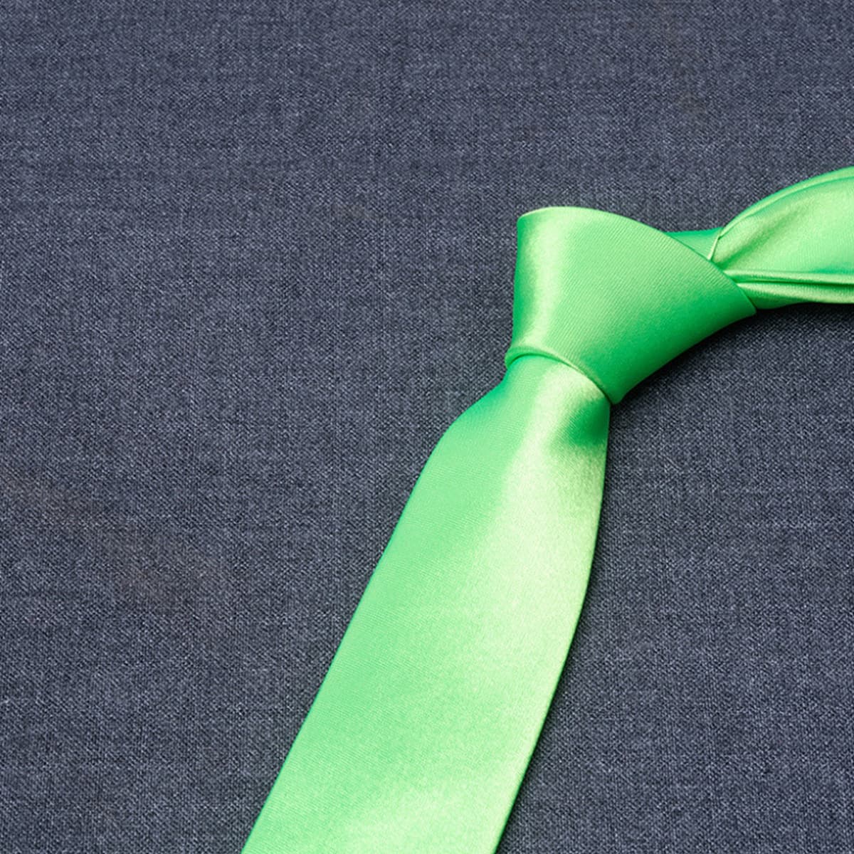 Галстук из сатина 8 см, однотонный синий галстук для мужчин, для свадьбы, бизнеса, однотонный, для женихов и свидетелей