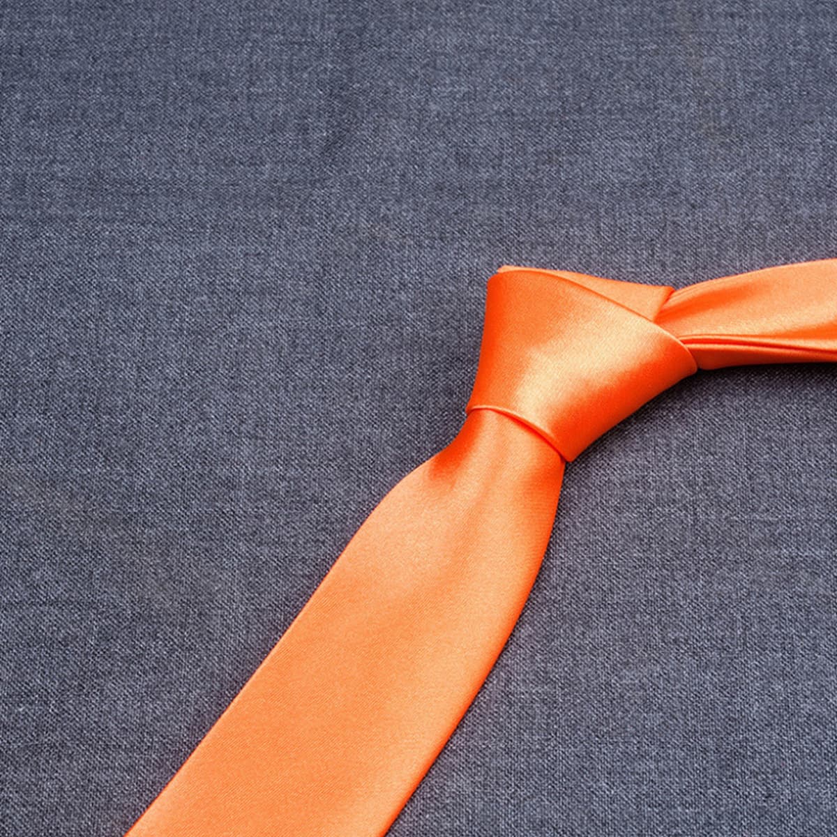 Галстук из сатина 8 см, однотонный синий галстук для мужчин, для свадьбы, бизнеса, однотонный, для женихов и свидетелей