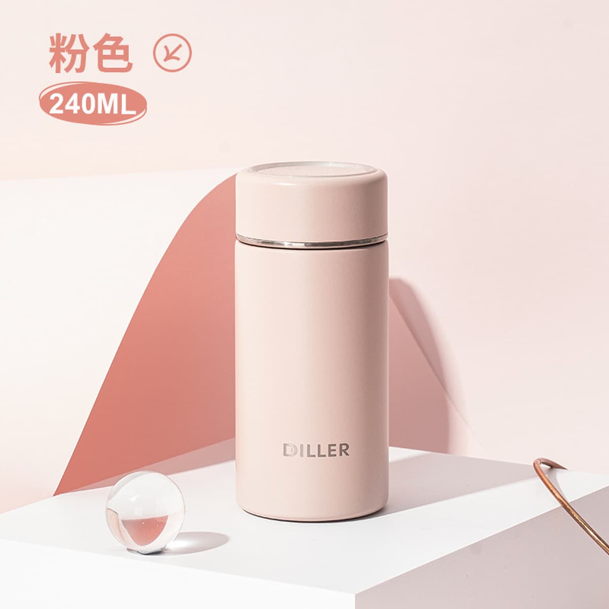 Повседневная термокружка малой емкости с индивидуальным логотипом, портативная кружка из нержавеющей стали 316,...