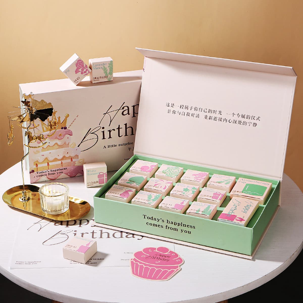 Подарок на день рождения, подарочная коробка для свечей с ароматом для девочек, практичные подруги, нишевые сувениры с...