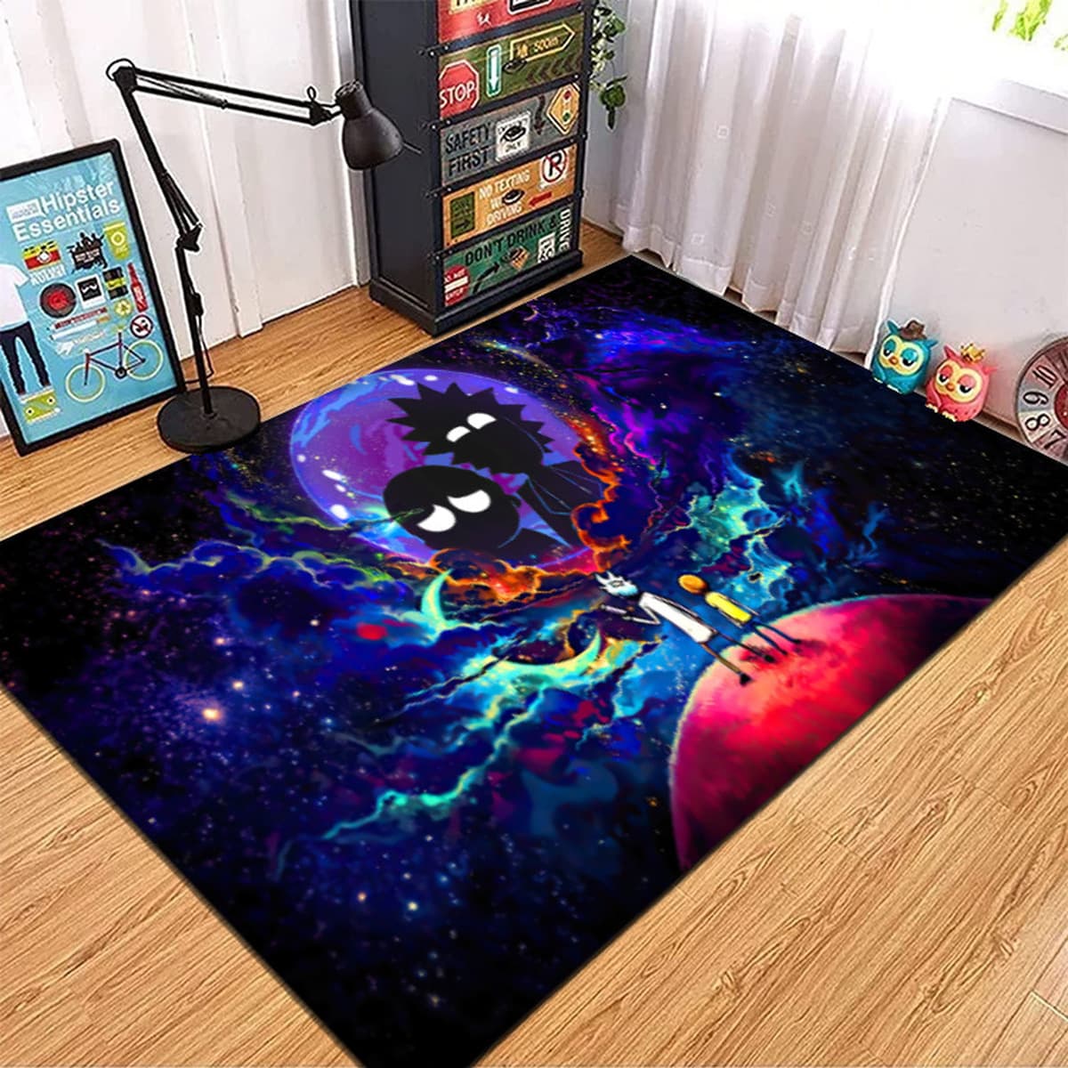Трансграничный Творческий 3D визуальный ковер для гостиной спальня полный утолщенный ковер украшение для киберспортивной...