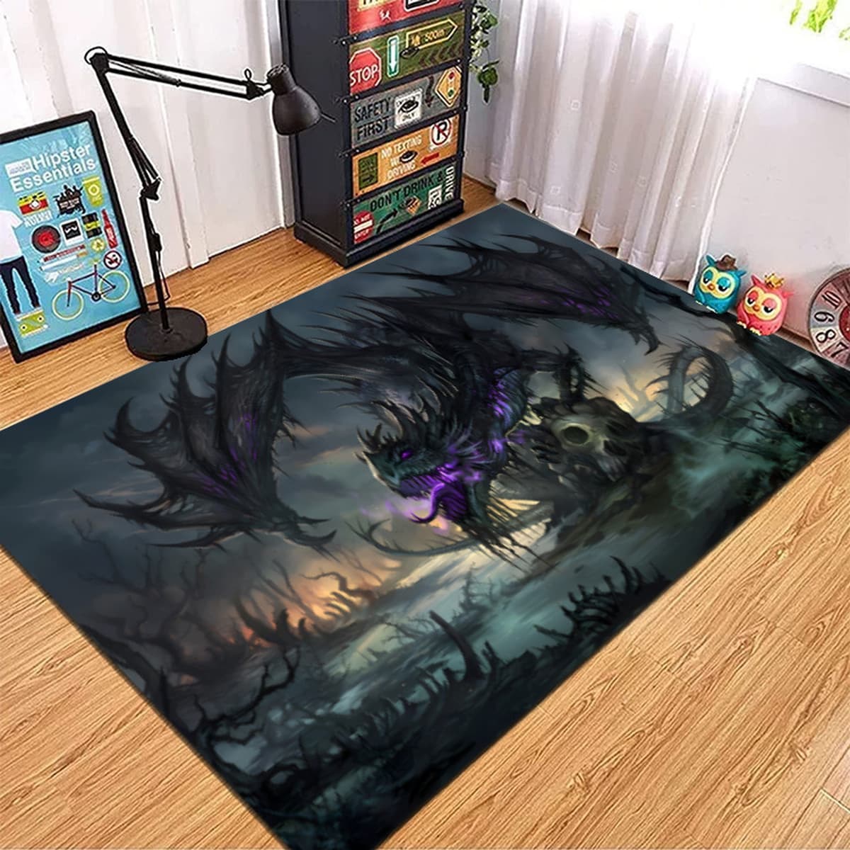 Трансграничный Творческий 3D визуальный ковер для гостиной спальня полный утолщенный ковер украшение для киберспортивной...