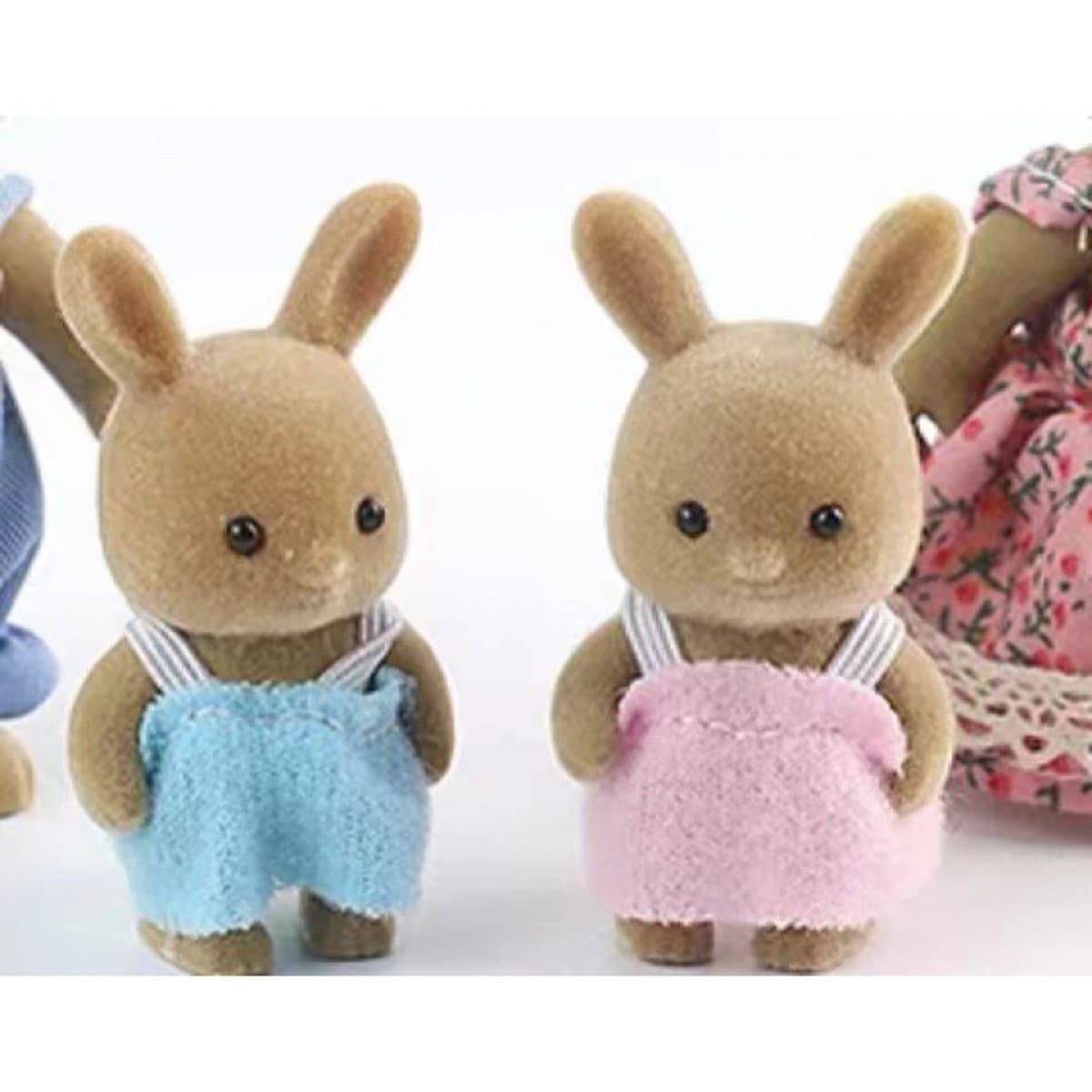 Детский дом Лесное семейное освещение Вилла Дом с животными Мини-кролик Кукольный домик Кухня Собранные игрушки