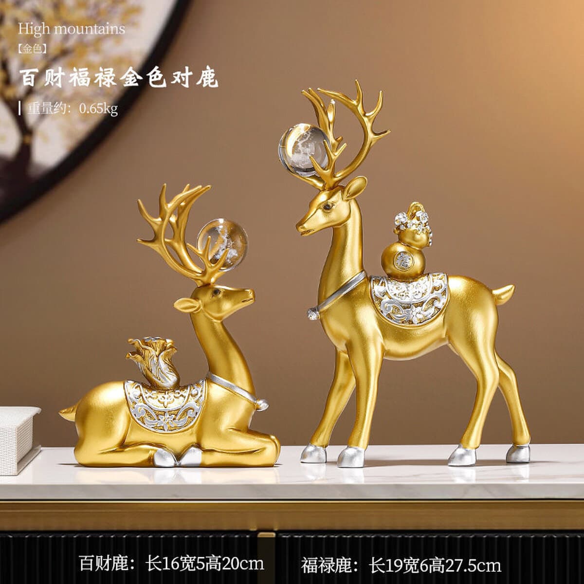 Новая фигурка лошади в китайском стиле для удачи, подарок на новоселье, украшение для гостиной, офиса, прихожей, винного...