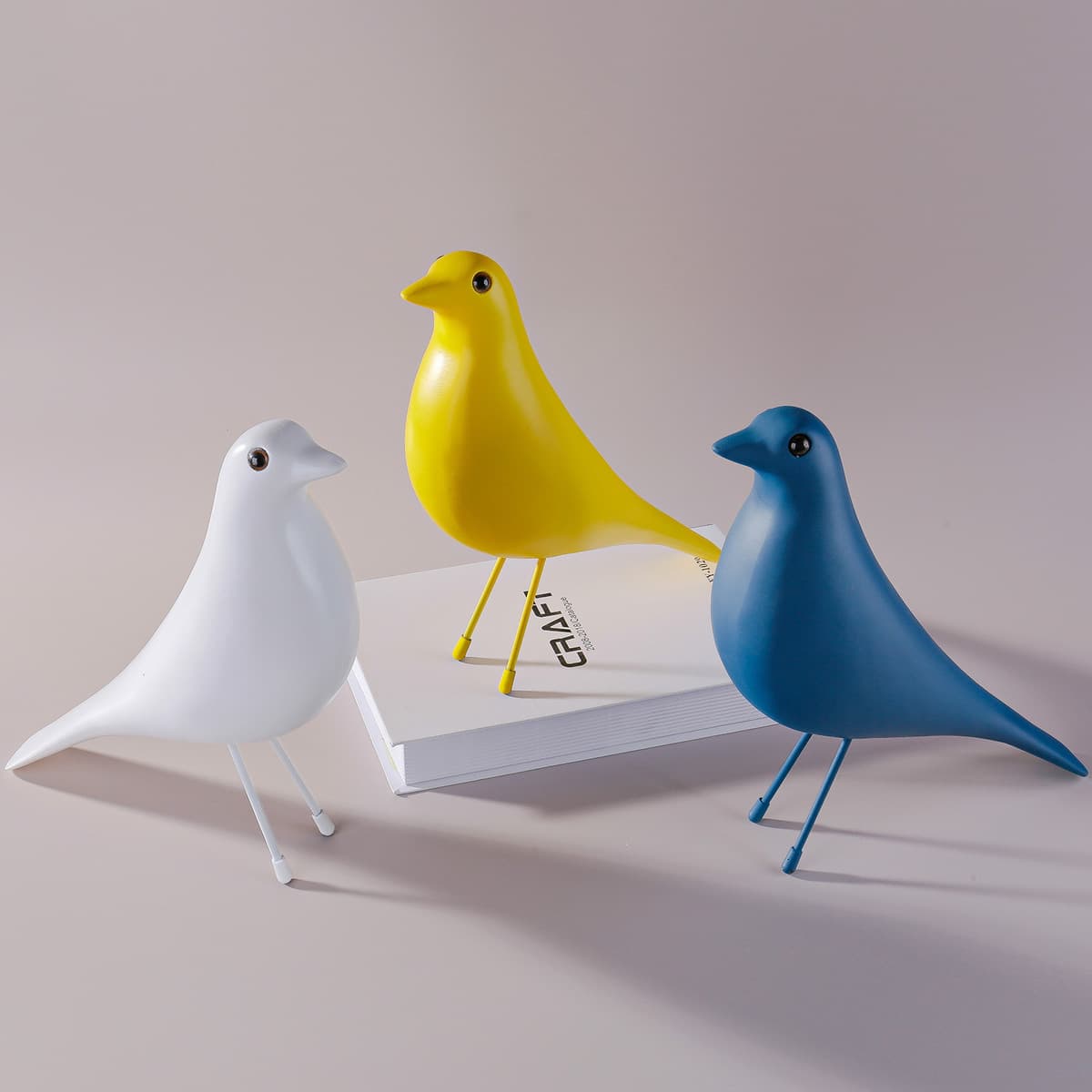 Трансграничный европейский стиль мира голубь птицы смолы украшения креативные современные домашние украшения гостиной...