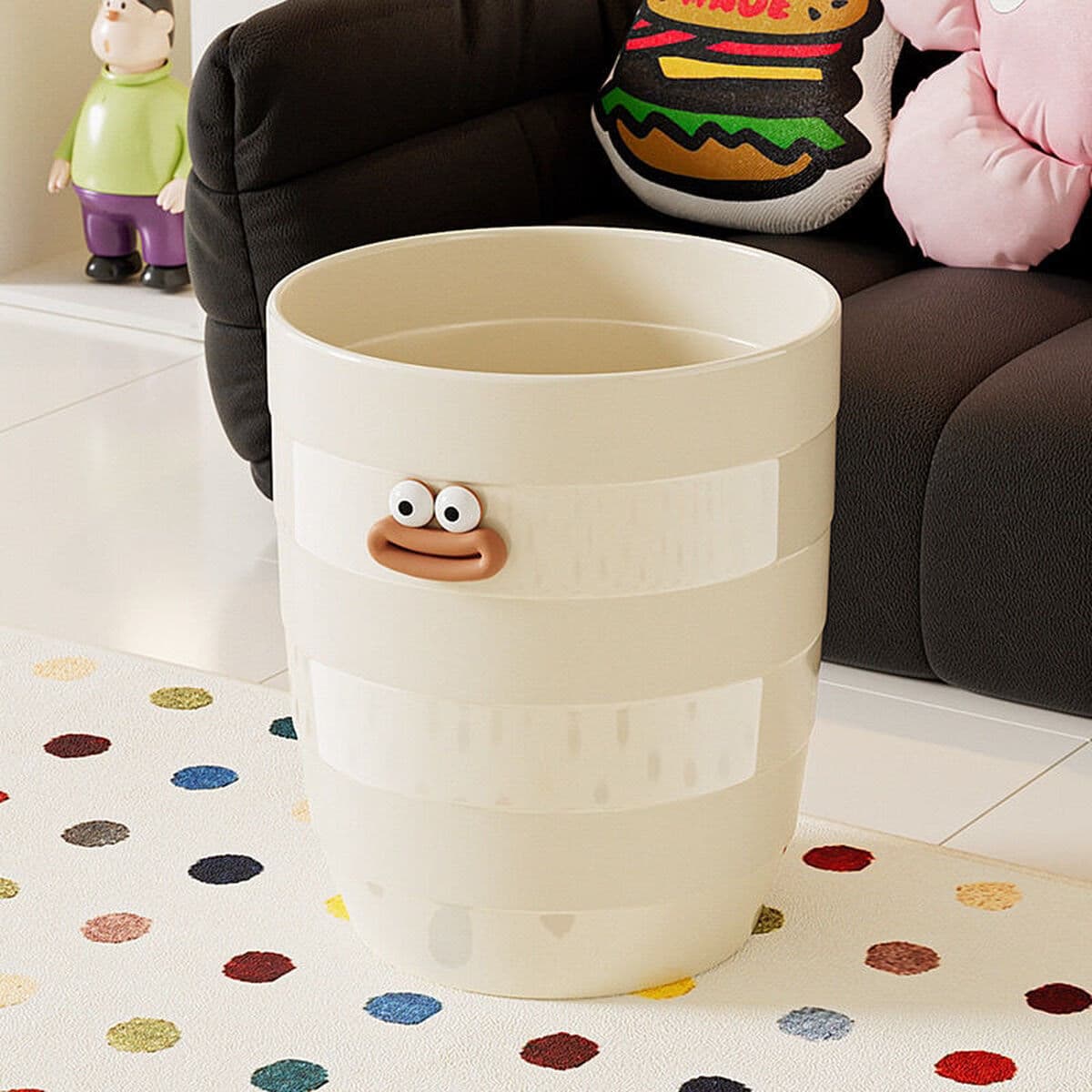 Мусорное ведро для гостиной, современное и простое, подходит для дома, кухни, ванной, туалета, спальни, общежития, офиса,...