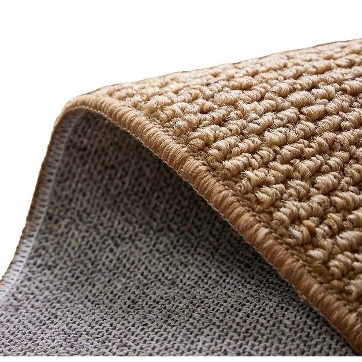 Имитация сизаля анти-кошачий ковер гостиная студия кровати кровати японский татами сплошной цвет льняной камеры коврик