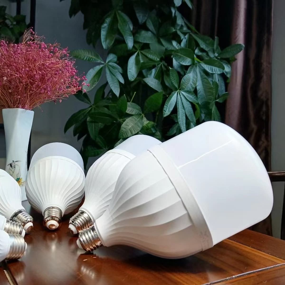 Лампа светодиодная энергосберегающая сверхяркая мощность винт шаровой пузырь e27 пластиковый пакет алюминиевый 10w освещение...