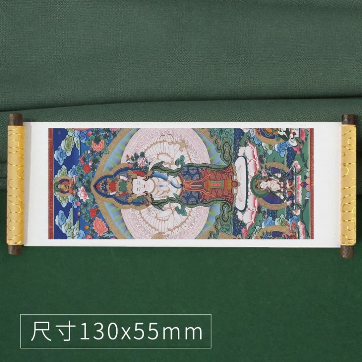 Тибетская туристическая перкуссия сувенирная катушка с охлаждением наклейки на тибетскую балатангку