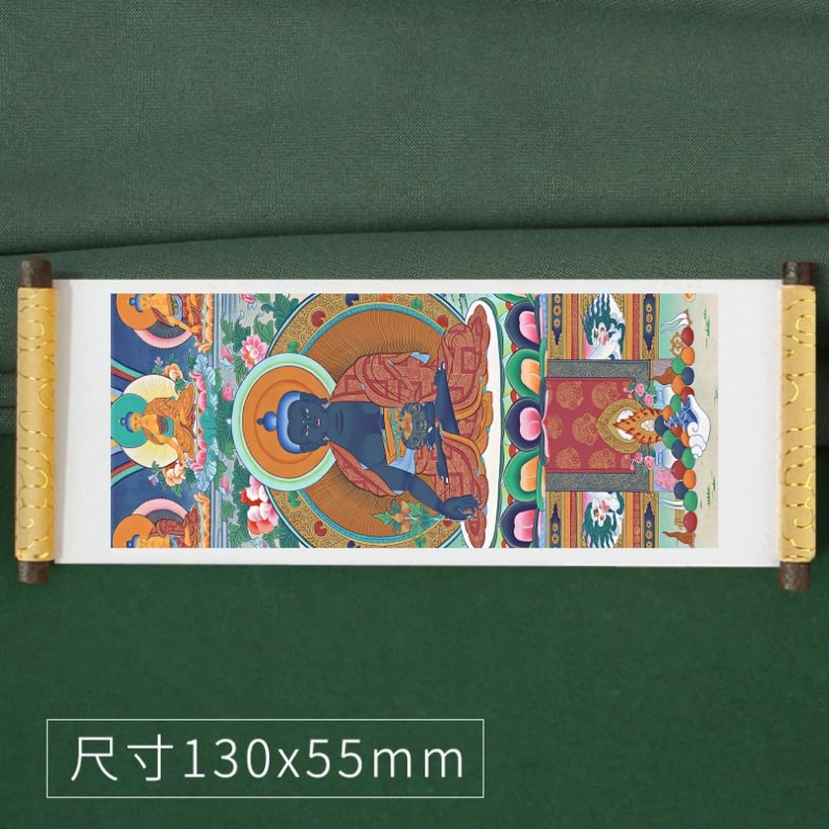 Тибетская туристическая перкуссия сувенирная катушка с охлаждением наклейки на тибетскую балатангку