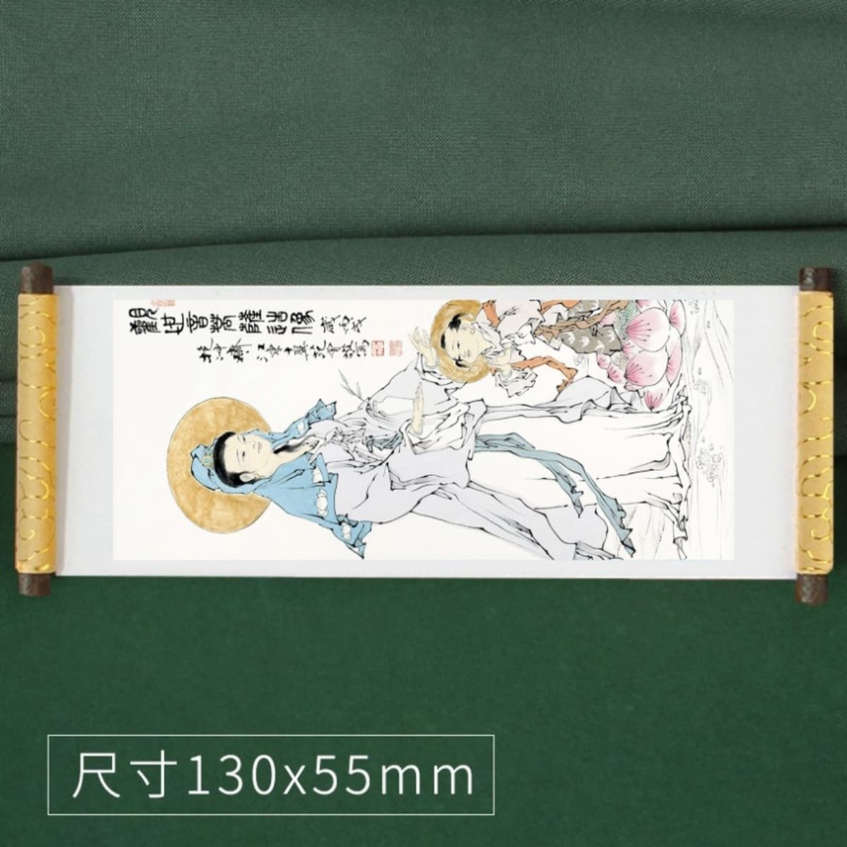 Тибетская туристическая перкуссия сувенирная катушка с охлаждением наклейки на тибетскую балатангку