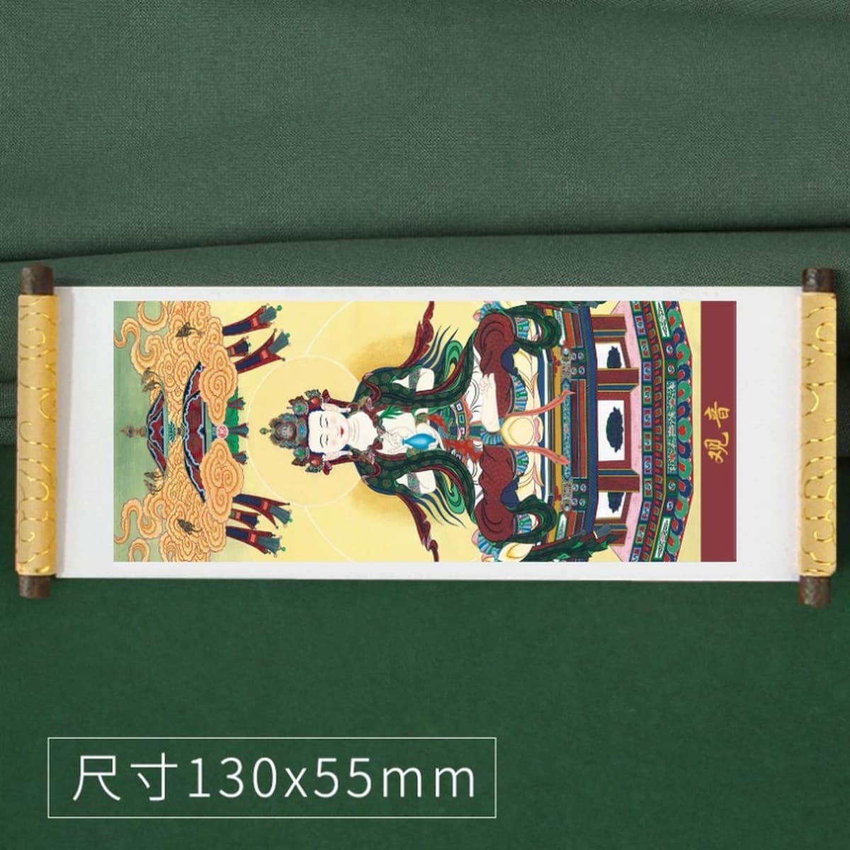 Тибетская туристическая перкуссия сувенирная катушка с охлаждением наклейки на тибетскую балатангку