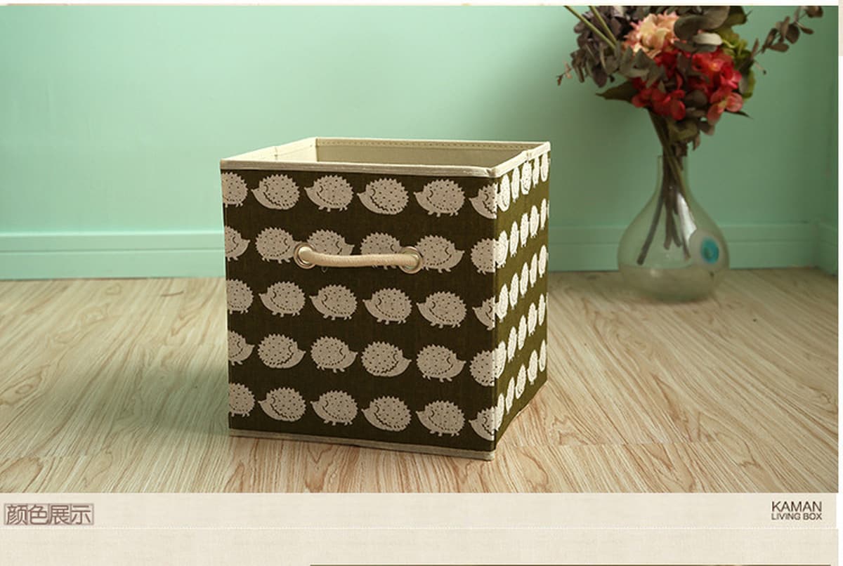 Коробка для обработки одежды из пастырской ткани с крышкой складная коробка для хранения