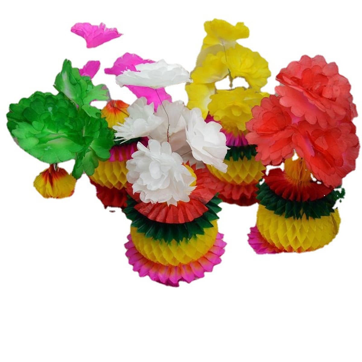 Пятисемьиные жертвенные принадлежности, пятисемьиные цветочные горшки, жертвенное предложение, цветы для девочек,...