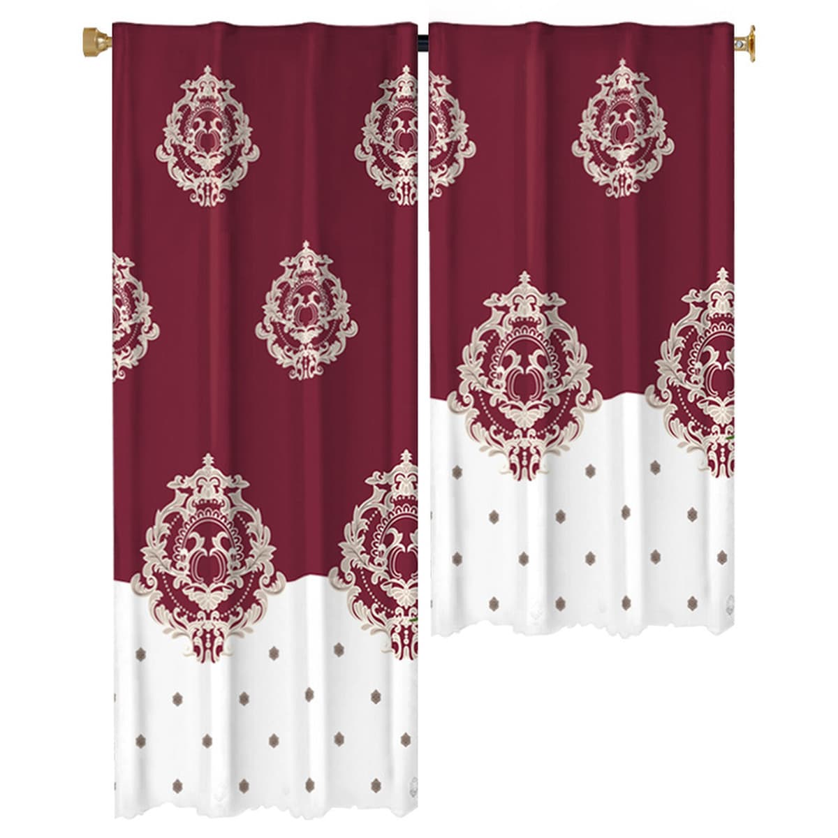 Трансграничные высокоточные текстурированные светонепроницаемые шторы из ткани с принтом, утолщенные, солнцезащитные, без...