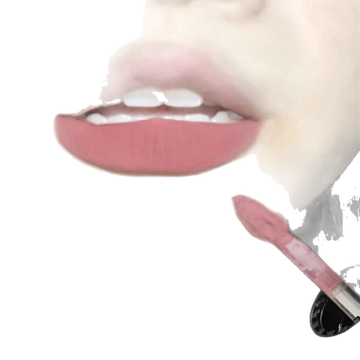 Нежная обнаженная губная глазурь! Молочный крем матовый матовый губы