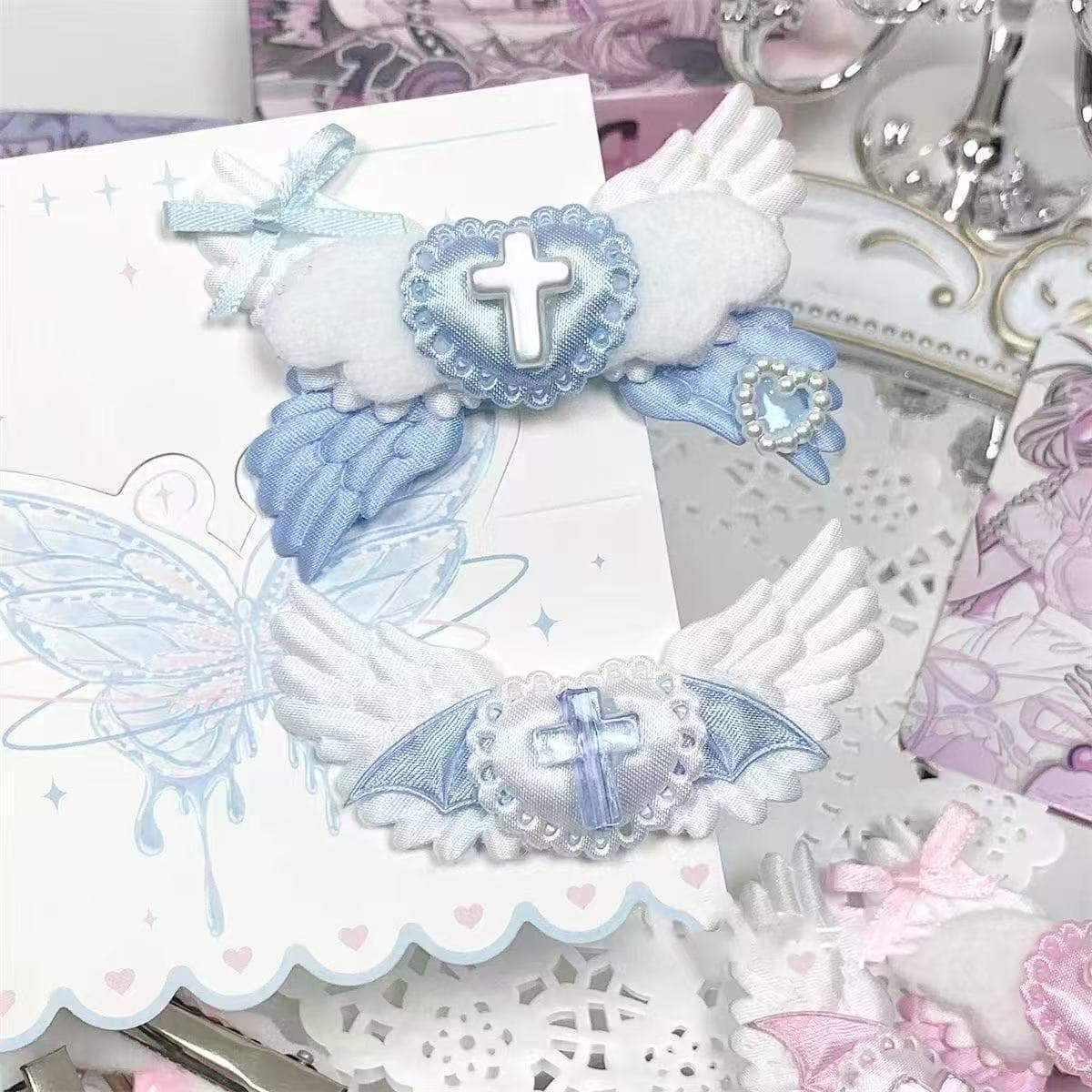 Оригинальные крылья ангела звезды субкультуры