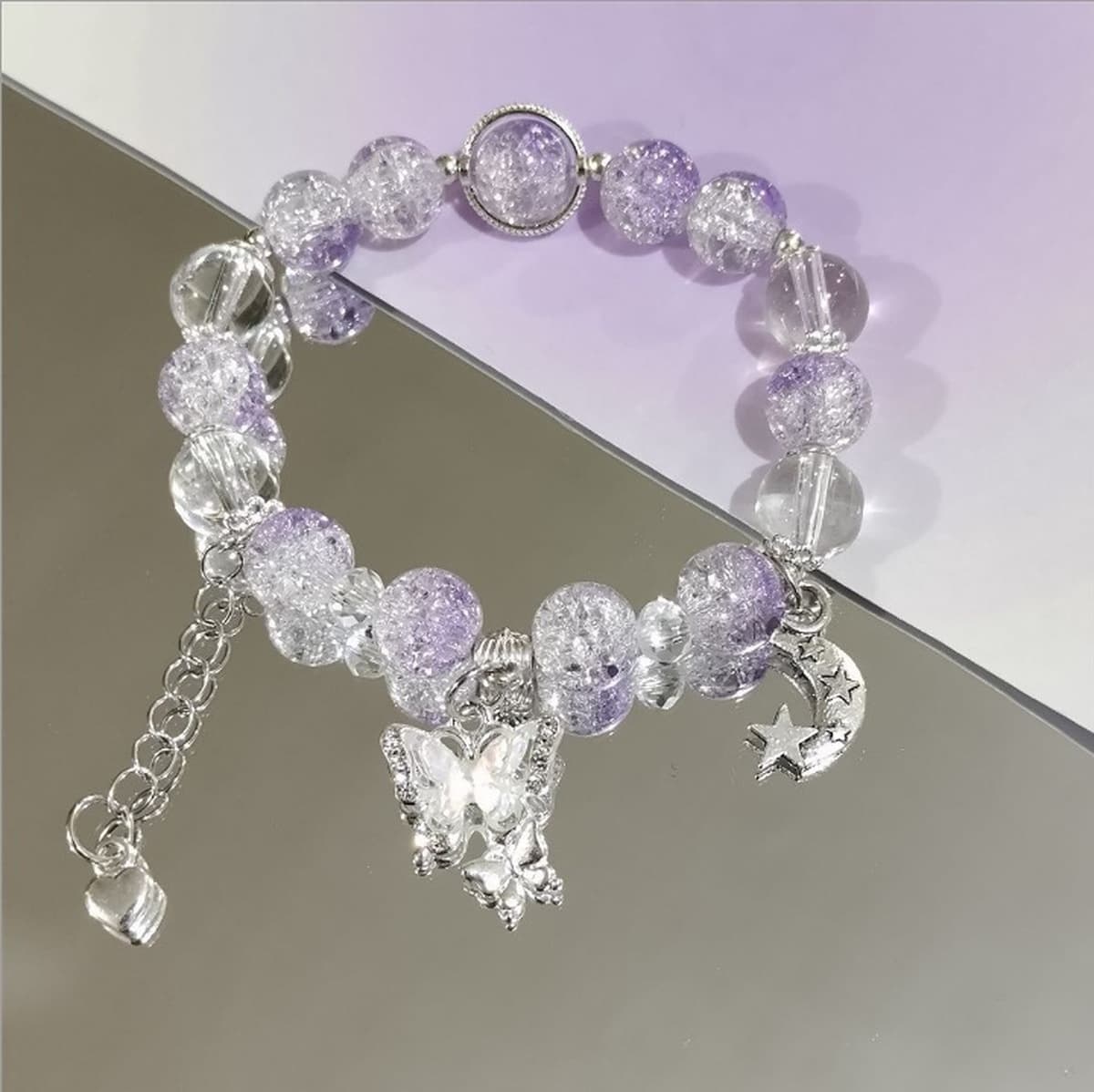 Браслет-бабочка в стиле рисования чернилами из Цзяннань, мечтательный и мистический, модный и креативный, дорогой браслет...