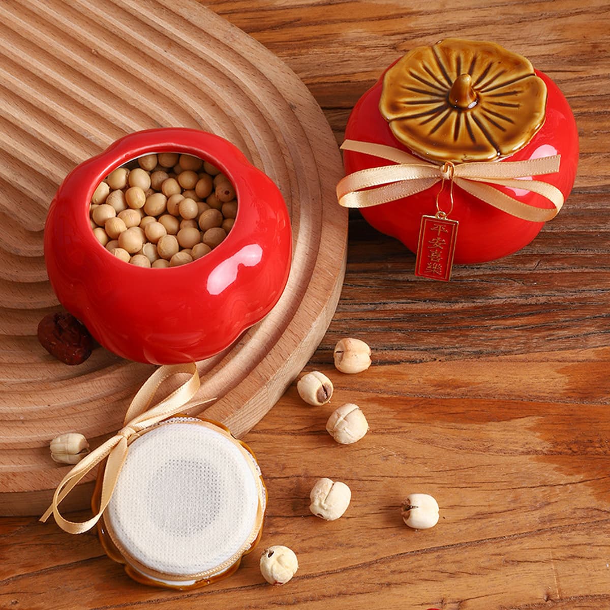 Свадебные конфеты коробка хурмы чайная банка хурмы