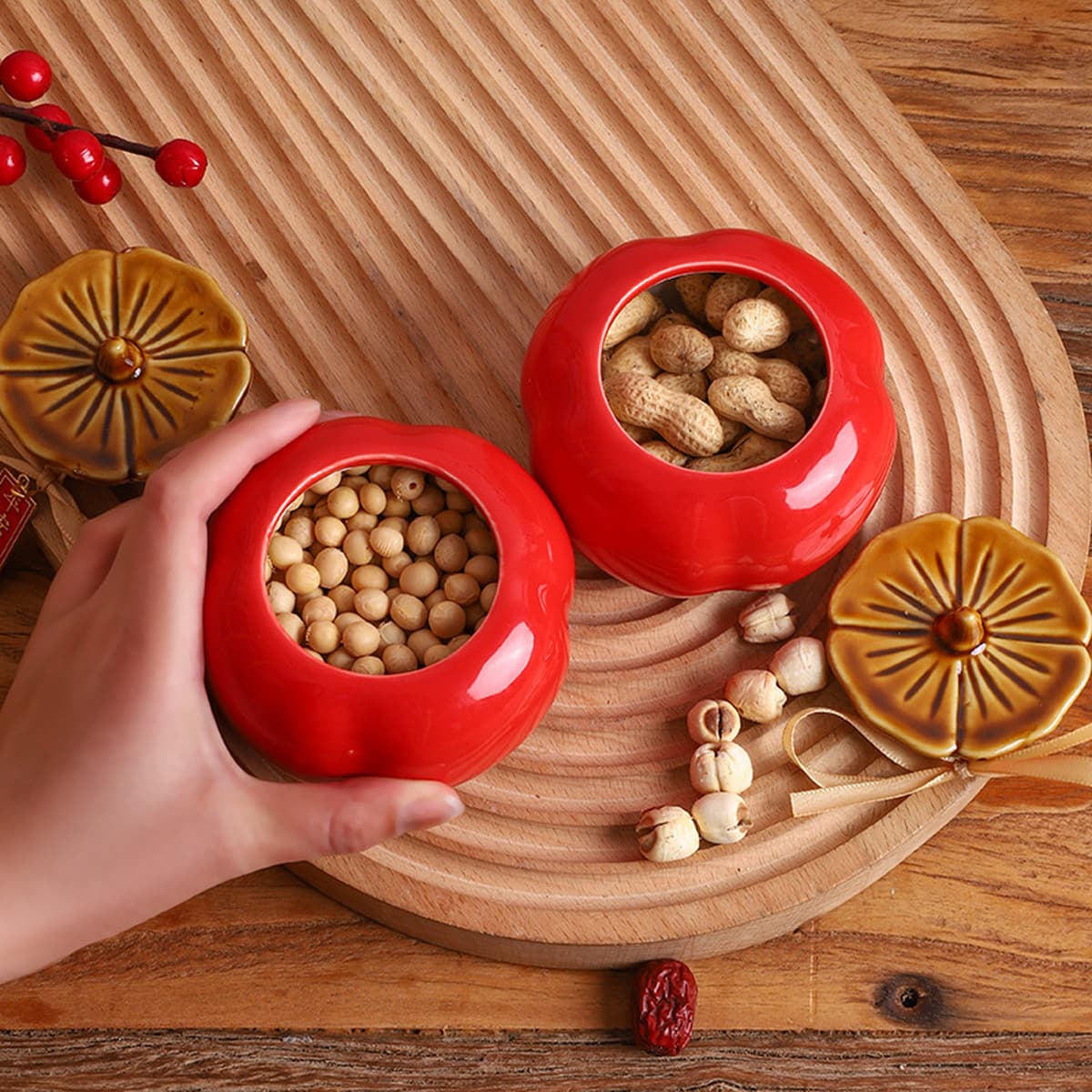 Свадебные конфеты коробка хурмы чайная банка хурмы