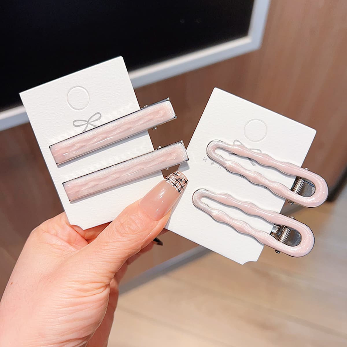 Южная Корея новый минималистский шпилька для волос из ста башен