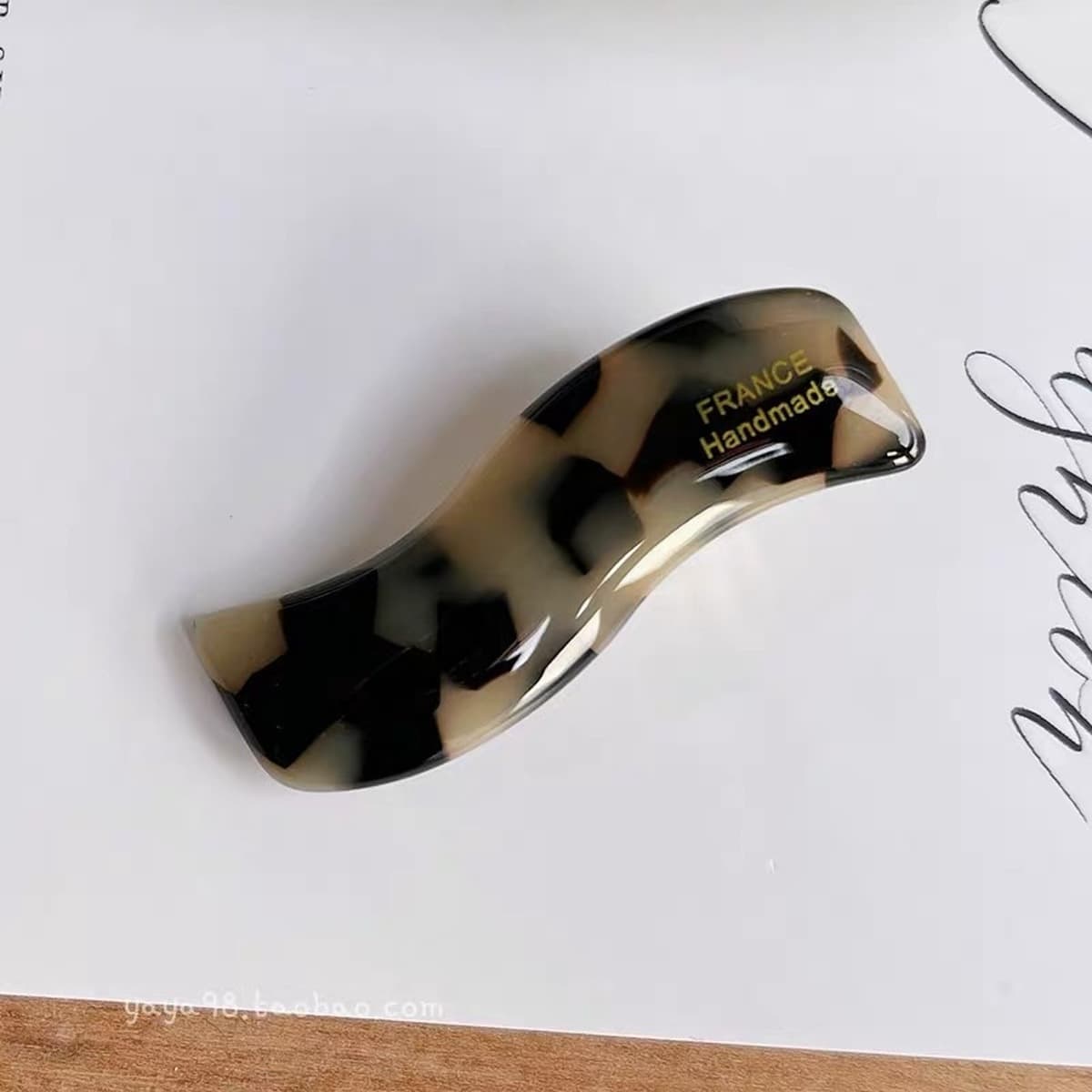 Высококачественный зажим с волнистыми краями ~ Корейский французский зажим «утконос» золотого стандарта, зажим для челки,...