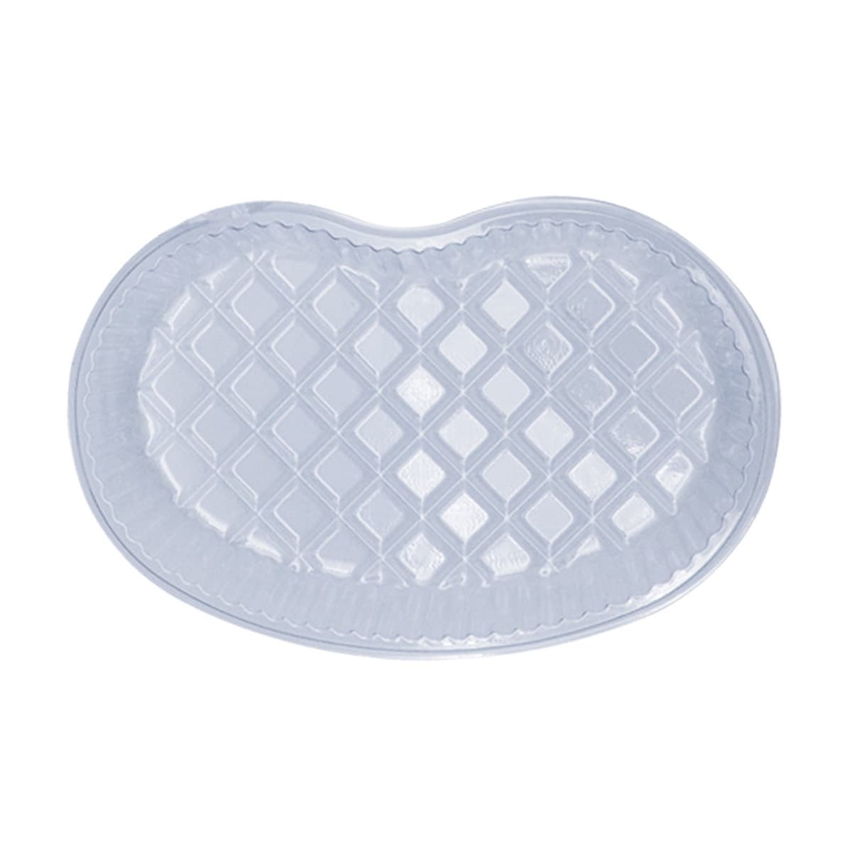 Специальное одноразовое пластиковое блюдо в форме талии