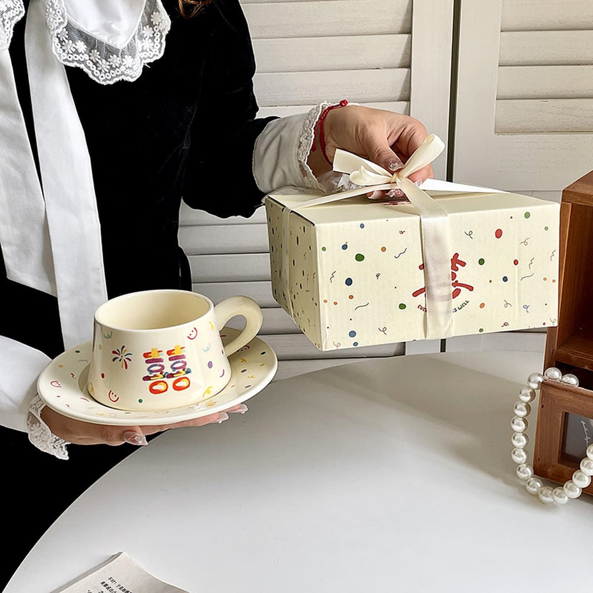 Симпатичные свадебные чашки для девочек свадебные подарки свадебные подарки