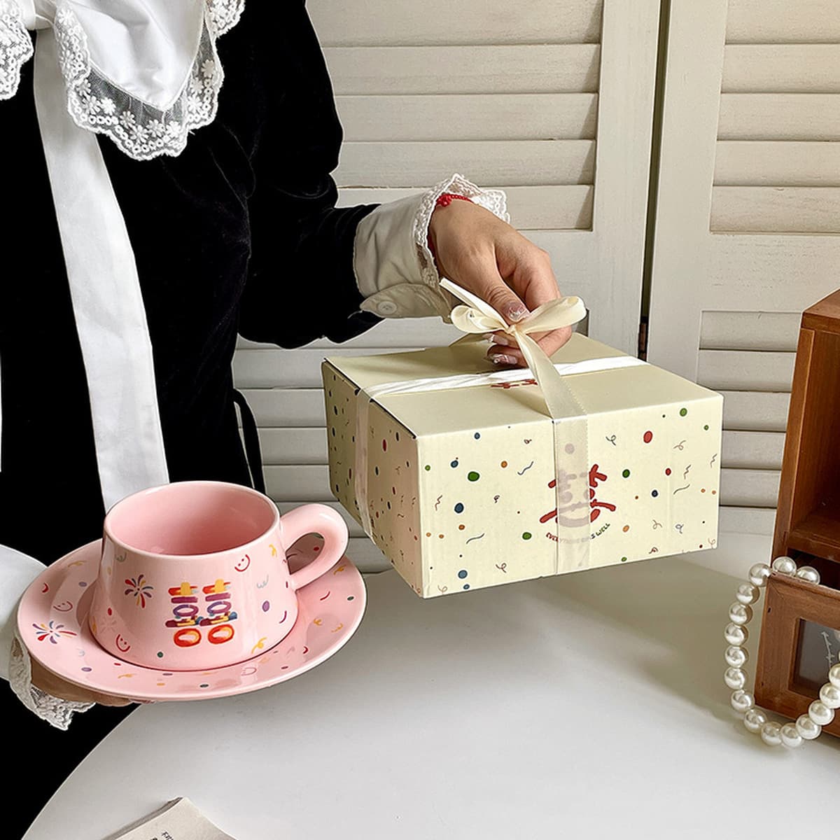 Симпатичные свадебные чашки для девочек свадебные подарки свадебные подарки