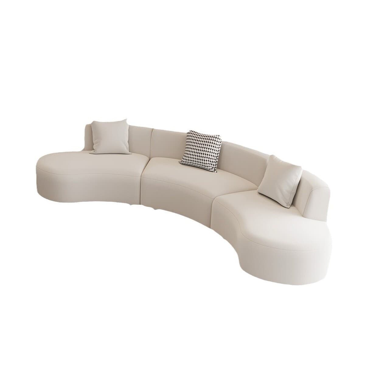 Простой тканевый диван, креативный изогнутый диван для салона красоты, гостиничного лобби, ресепшн, переговорный диван,...