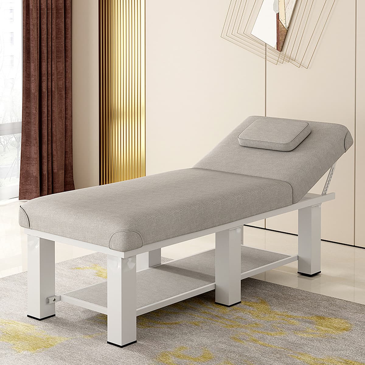 Оптовая продажа салон красоты Массажная кровать Домашняя складная массажная кровать