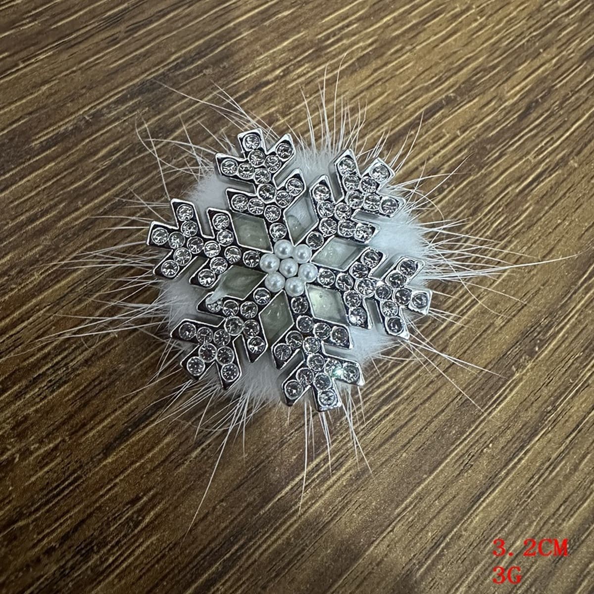 Ультра-флеш-стразы жемчуг снежинки утят с высоким лицом на Рождество нежные милые прически